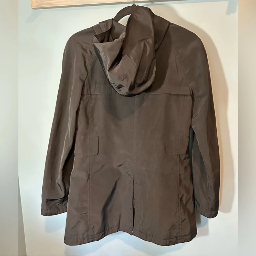 MICHAEL Michael Kors Women’s Double Breasted Raincoat in Black